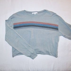 AE long-sleeve cropped tee